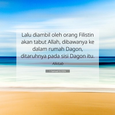 1 Samuel 5:2 IDN Gambar Ayat Alkitab
