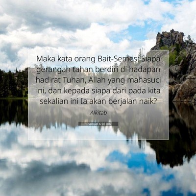 1 Samuel 6:20 IDN Gambar Ayat Alkitab