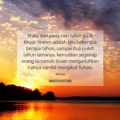1 Samuel 7:2 Ayat Alkitab Dijelaskan
