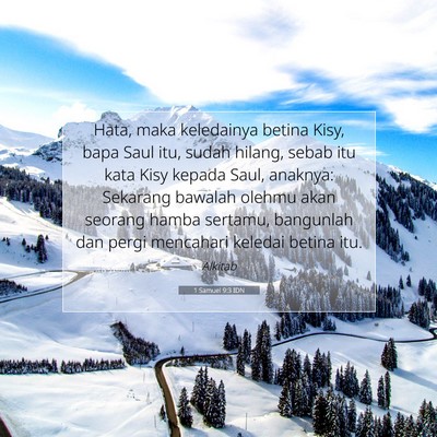 1 Samuel 9:3 Ayat Alkitab Dijelaskan