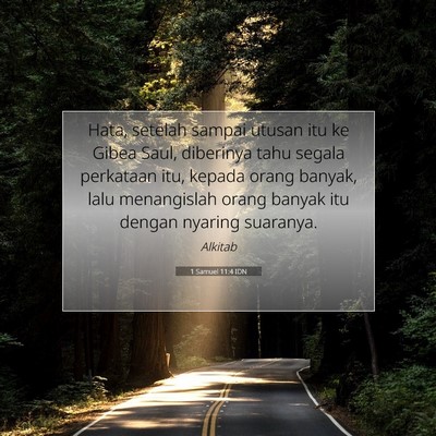 1 Samuel 11:4 Ayat Alkitab Dijelaskan