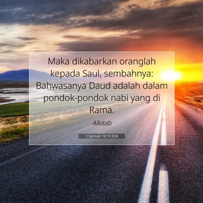 1 Samuel 19:19 IDN Gambar Ayat Alkitab