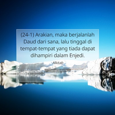 1 Samuel 23:29 Ayat Alkitab Dijelaskan