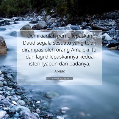 1 Samuel 30:18 Ayat Alkitab Dijelaskan