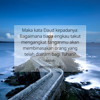 2 Samuel 1:14 Ayat Alkitab Dijelaskan