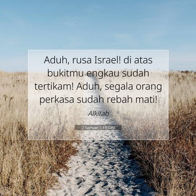 2 Samuel 1:19 Ayat Alkitab Dijelaskan