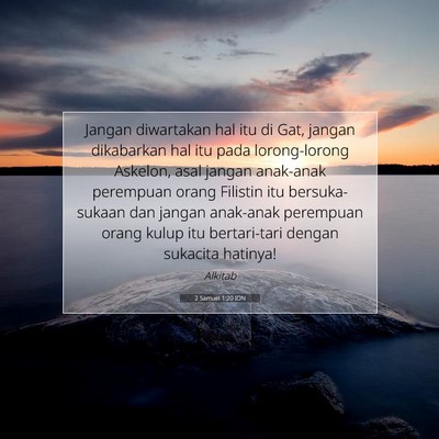2 Samuel 1:20 Ayat Alkitab Dijelaskan