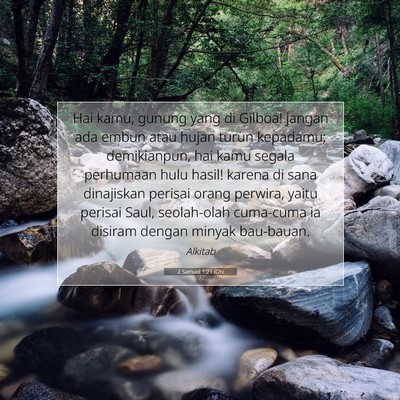 2 Samuel 1:21 Ayat Alkitab Dijelaskan