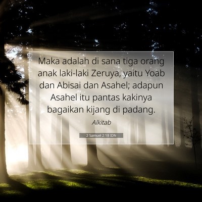 2 Samuel 2:18 Ayat Alkitab Dijelaskan