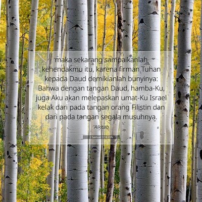 2 Samuel 3:18 Ayat Alkitab Dijelaskan