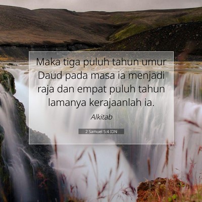 2 Samuel 5:4 IDN Gambar Ayat Alkitab