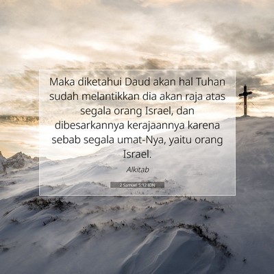2 Samuel 5:12 Ayat Alkitab Dijelaskan