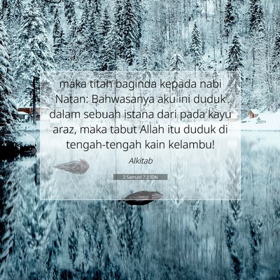 2 Samuel 7:2 IDN Gambar Ayat Alkitab