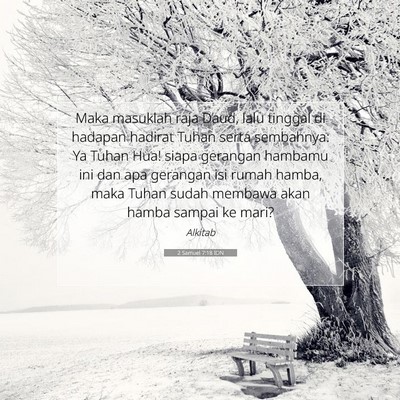 2 Samuel 7:18 IDN Gambar Ayat Alkitab