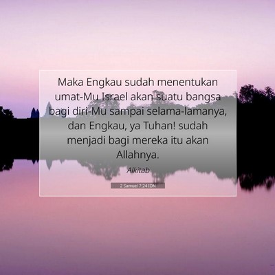 2 Samuel 7:24 Ayat Alkitab Dijelaskan