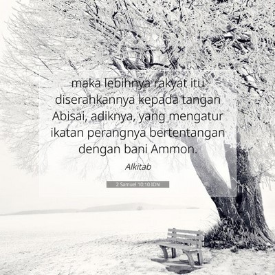 2 Samuel 10:10 Ayat Alkitab Dijelaskan