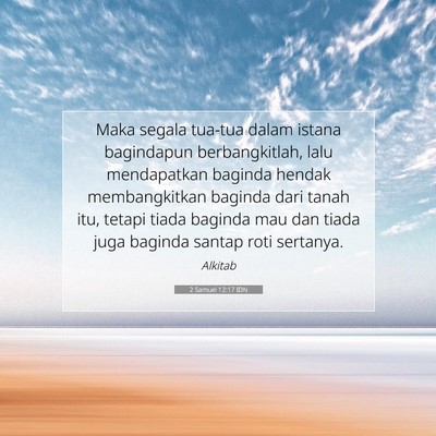 2 Samuel 12:17 Ayat Alkitab Dijelaskan