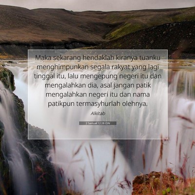 2 Samuel 12:28 Ayat Alkitab Dijelaskan
