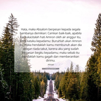 2 Samuel 13:28 IDN Gambar Ayat Alkitab