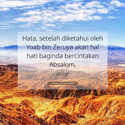 2 Samuel 14:1 Ayat Alkitab Dijelaskan