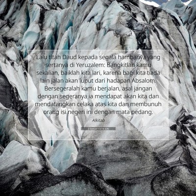 2 Samuel 15:14 Ayat Alkitab Dijelaskan