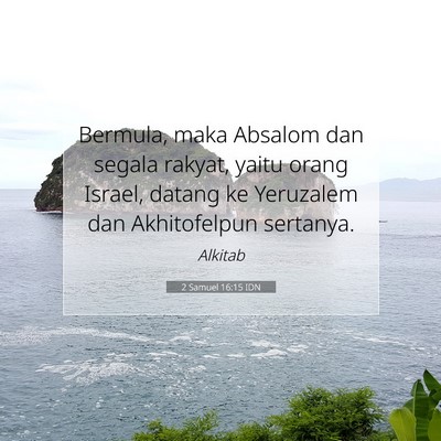 2 Samuel 16:15 IDN Gambar Ayat Alkitab
