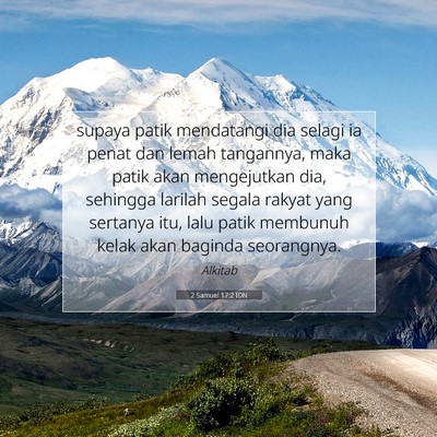 2 Samuel 17:2 IDN Gambar Ayat Alkitab