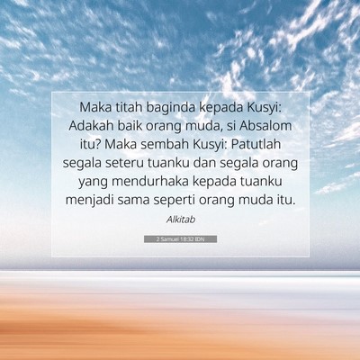 2 Samuel 18:32 Ayat Alkitab Dijelaskan