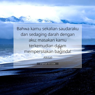 2 Samuel 19:12 Ayat Alkitab Dijelaskan