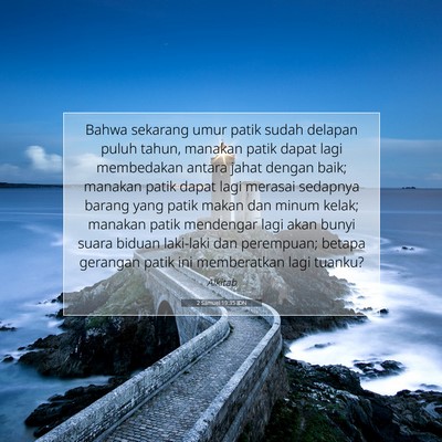 2 Samuel 19:35 IDN Gambar Ayat Alkitab