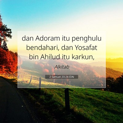 2 Samuel 20:24 Ayat Alkitab Dijelaskan