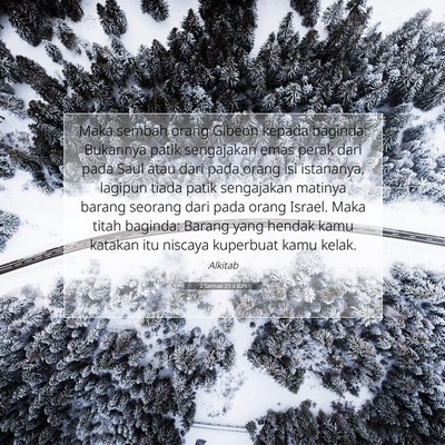 2 Samuel 21:4 IDN Gambar Ayat Alkitab