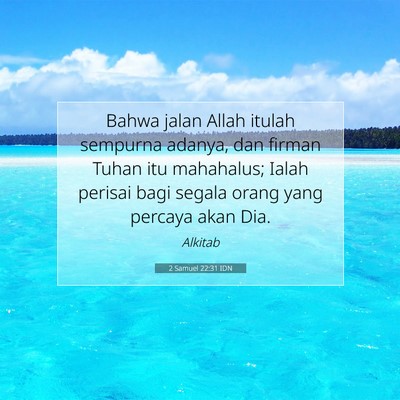 2 Samuel 22:31 Ayat Alkitab Dijelaskan