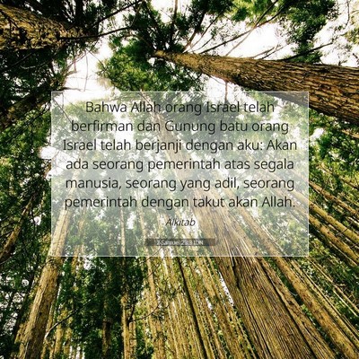 2 Samuel 23:3 IDN Gambar Ayat Alkitab