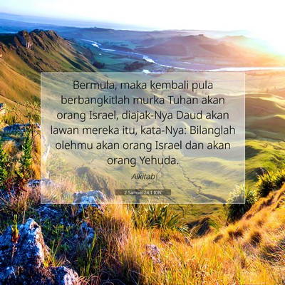 2 Samuel 24:1 IDN Gambar Ayat Alkitab