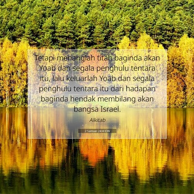 2 Samuel 24:4 Ayat Alkitab Dijelaskan