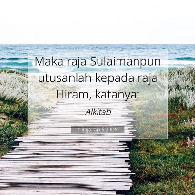 1 Raja-raja 5:2 Ayat Alkitab Dijelaskan