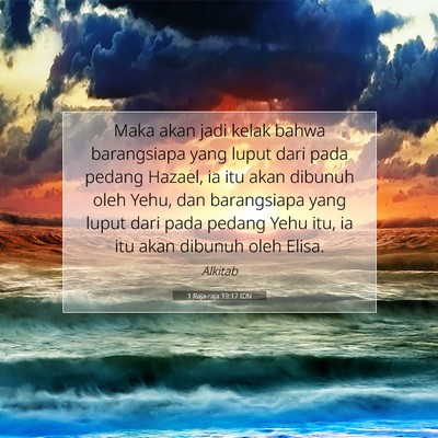 1 Raja-raja 19:17 IDN Gambar Ayat Alkitab