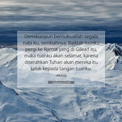 1 Raja-raja 22:12 Ayat Alkitab Dijelaskan
