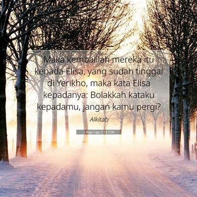 2 Raja-raja 2:18 IDN Gambar Ayat Alkitab