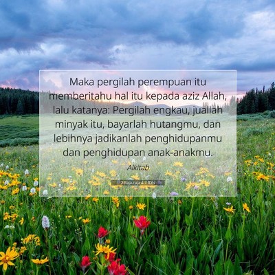 2 Raja-raja 4:7 Ayat Alkitab Dijelaskan