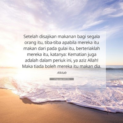 2 Raja-raja 4:40 Ayat Alkitab Dijelaskan