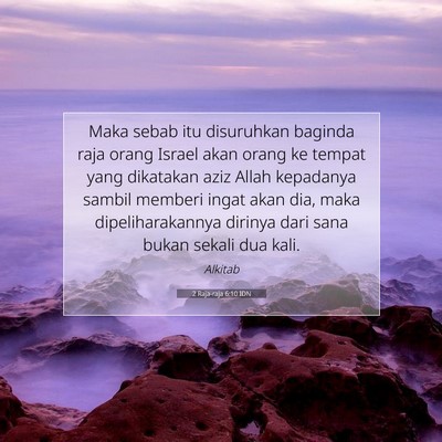2 Raja-raja 6:10 IDN Gambar Ayat Alkitab