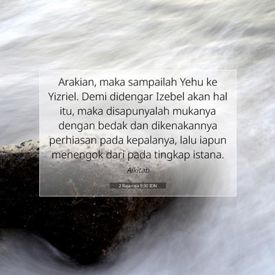 2 Raja-raja 9:30 Ayat Alkitab Dijelaskan