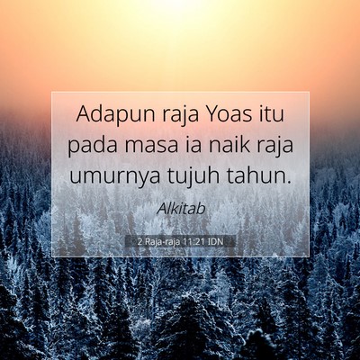 2 Raja-raja 11:21 IDN Gambar Ayat Alkitab