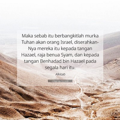 2 Raja-raja 13:3 IDN Gambar Ayat Alkitab