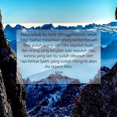 2 Raja-raja 13:7 IDN Gambar Ayat Alkitab