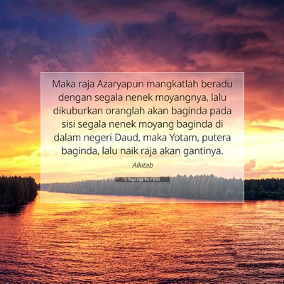 2 Raja-raja 15:7 IDN Gambar Ayat Alkitab