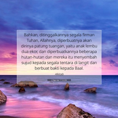 2 Raja-raja 17:16 IDN Gambar Ayat Alkitab