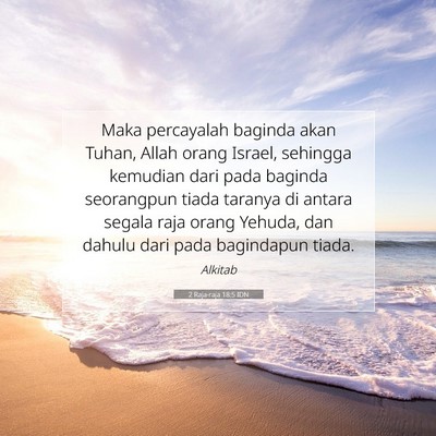 2 Raja-raja 18:5 IDN Gambar Ayat Alkitab